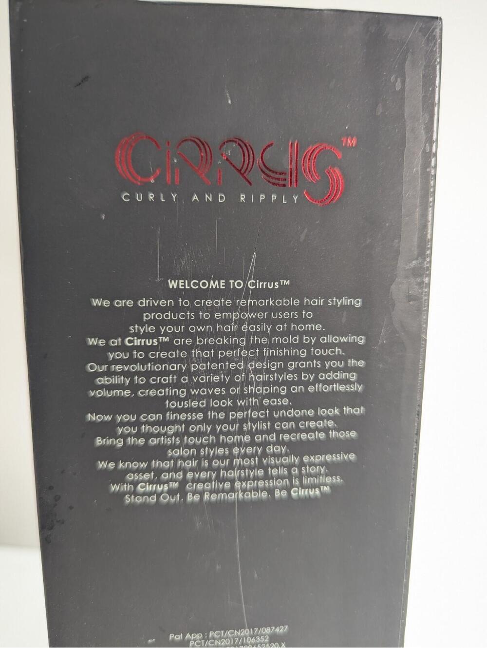 Cirrus Curly And Ripply Hair Styling Waver Black Red Tool 3 Ways Right Handed - Picture 5 of 12